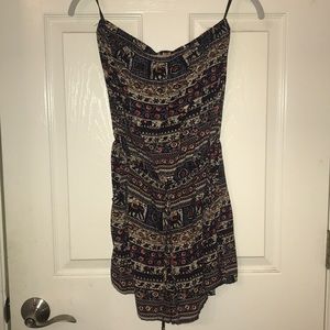 Beautiful patterned romper